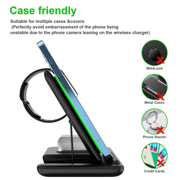 3 in 1 Multifunction Wireless Charger Z11 - Image 5