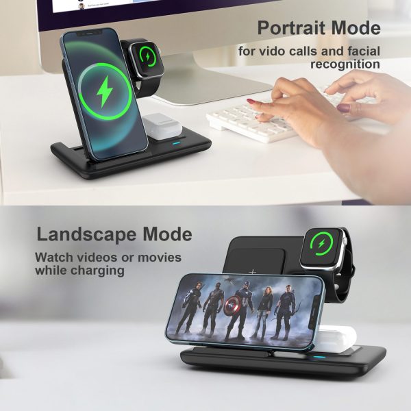 3 in 1 Multifunction Wireless Charger Z11 - Image 6