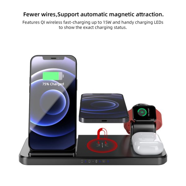 Wireless Fast Charging Station Z60 - Image 6