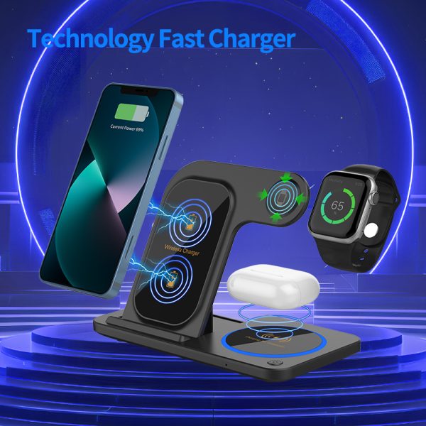 Fast Wireless Charging Station Y011 - Image 6