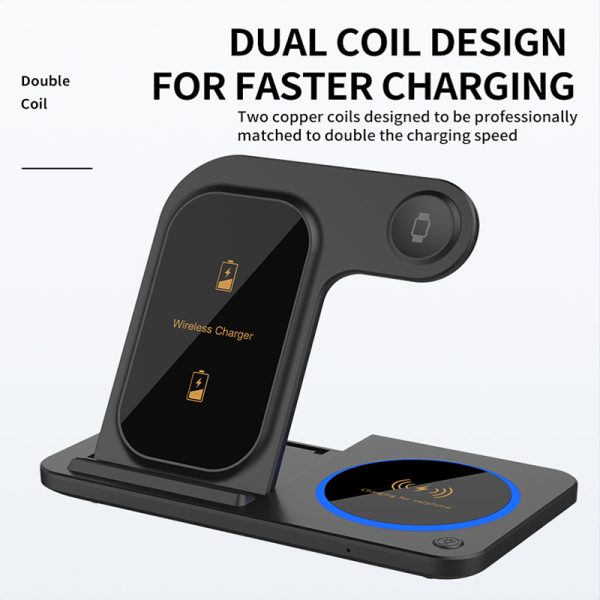 Fast Wireless Charging Station Y011 - Image 2