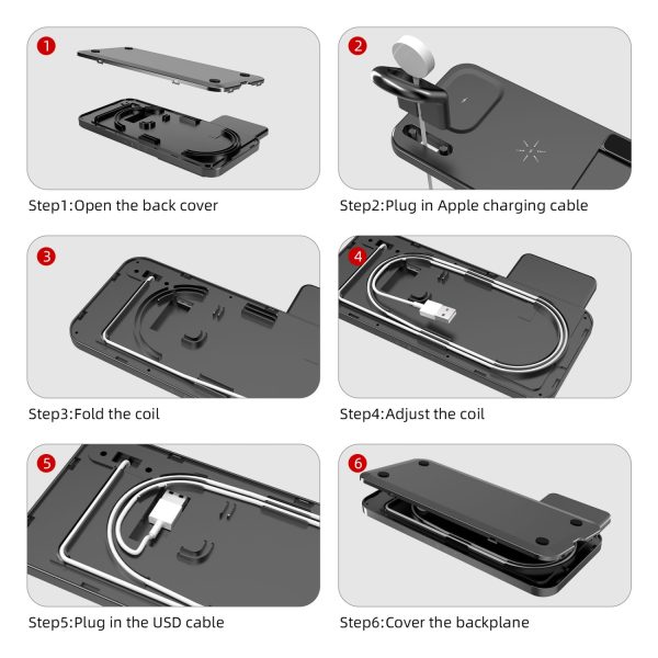 Wireless Fast Charging Station Z60 - Image 4