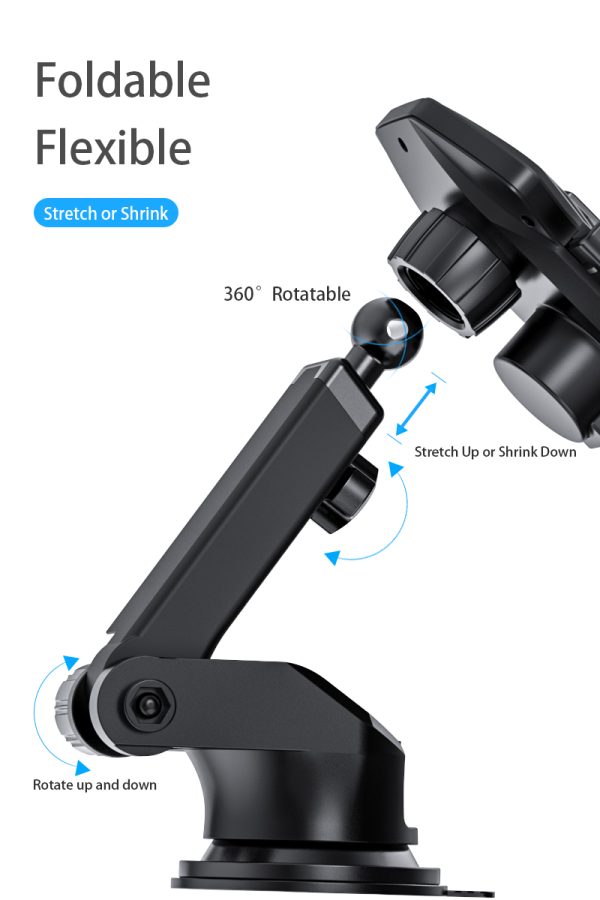 Car Wireless Charging Stand T3 - Image 3