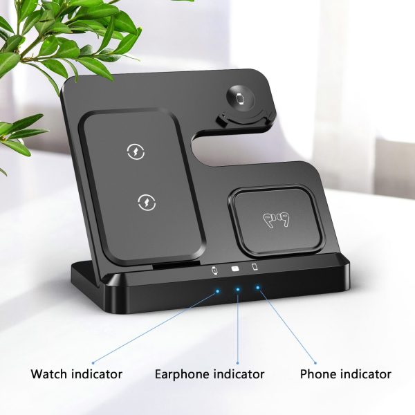 3 in 1 Foldable Wireless Charging Station S80A - Image 3