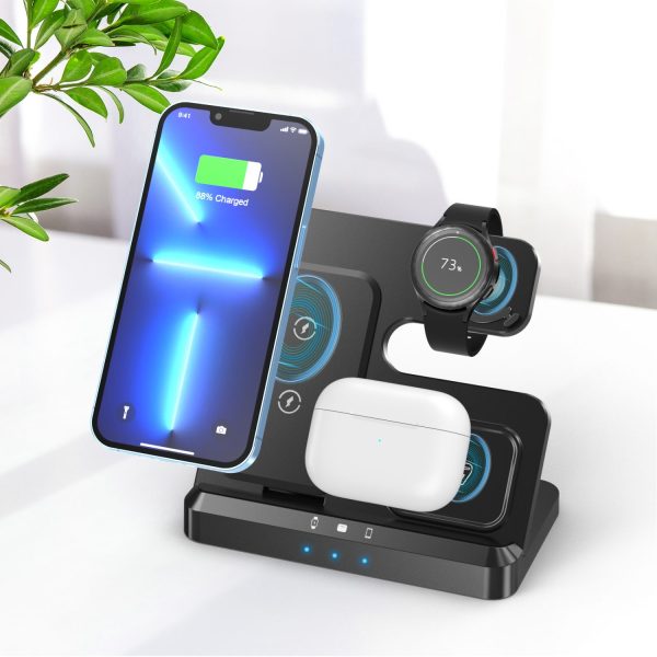 3 in 1 Foldable Wireless Charging Station S80A