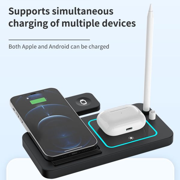 4 in 1 Wireless Charging Station Z80 - Image 3