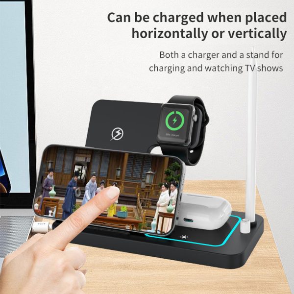 4 in 1 Wireless Charging Station Z80 - Image 5