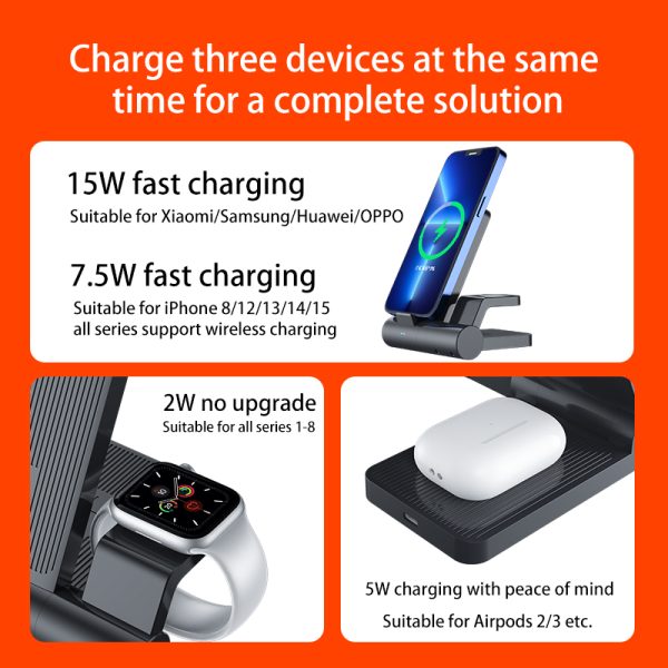 Foldable Charging Stand Z13 - Image 9