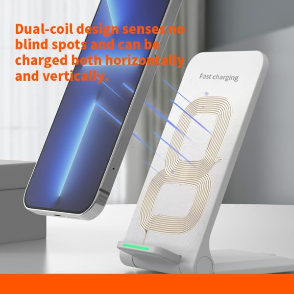 Foldable Magnetic Wireless Charger S25 - Image 5