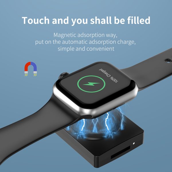 Magnetic Apple Watch Wireless Charger with TF/SD Card Reader S02