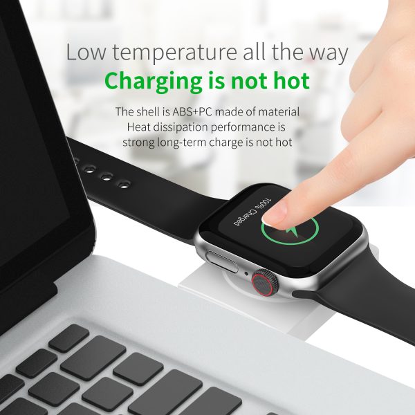 Magnetic Apple Watch Wireless Charger with TF/SD Card Reader S02 - Image 9