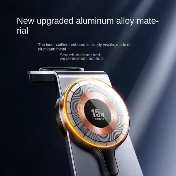 Magnetic 3-in-1 Wireless Charger with Aluminum Alloy Build 3C022 - Image 10