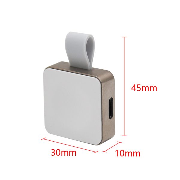 Compact Zinc Alloy Design Dual-Port Magnetic Fast Wireless Watch Charger MW207