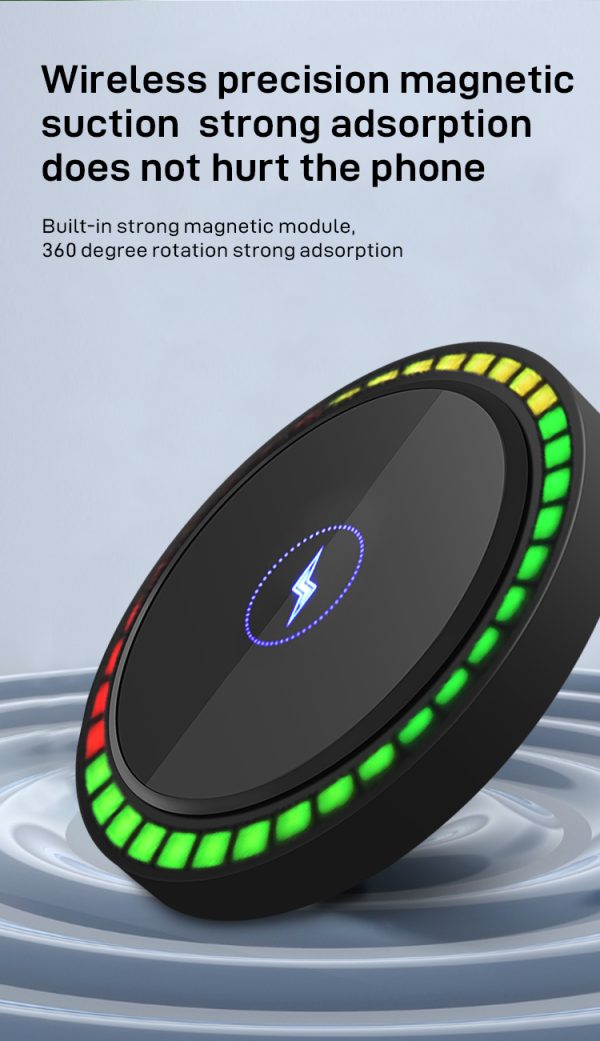 Magnetic Precision Wireless Charger with 360° Rotation MW200 - Image 5