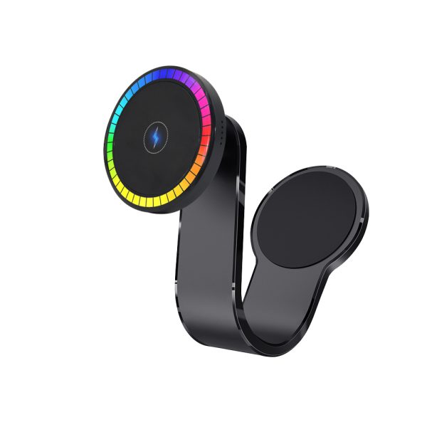 360° Adjustable Car Wireless Charger with Memory Alloy MW194 - Image 4